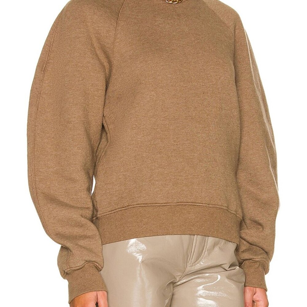 Agolde Tarron Mock Neck Sweatshirt View 2